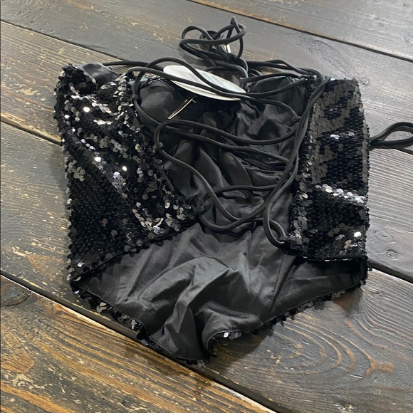 LARISA CORSET - BLACK - M - Picture 6 of 9